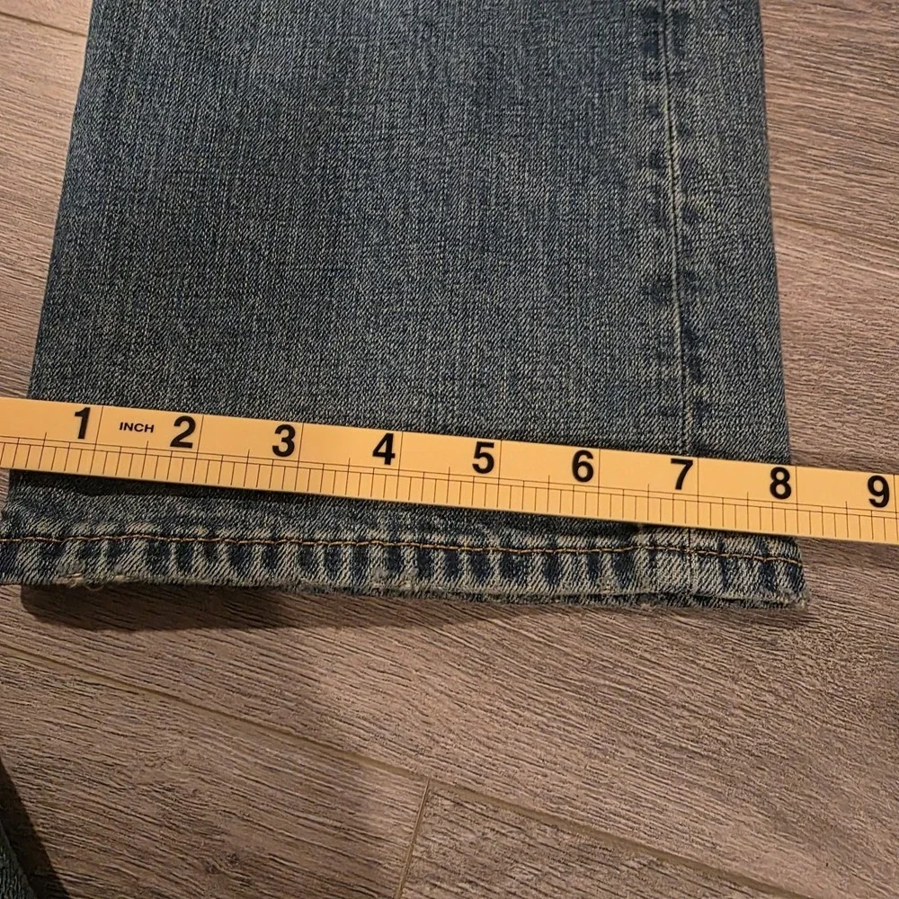 Polo Ralph Lauren Jeans Mens 36x34 Blue Hampton Relaxed Straight Denim Normcore